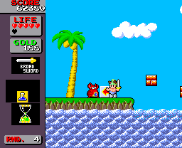 Wonder Boy screenshot 4 for Sega Master System